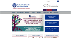 Desktop Screenshot of diversityconnection.org