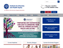 Tablet Screenshot of diversityconnection.org